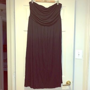 Lane Bryant Strapless Maxi Dress